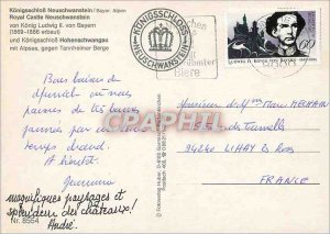 Modern Postcard Neuschwanstein castle