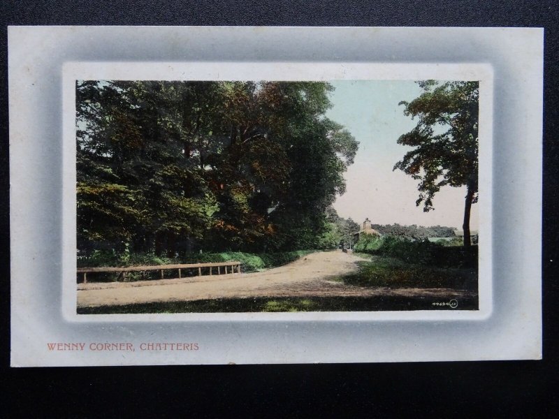 Cambridgeshire CHATTERIS Wenny Corner c1908 Postcard by Frank H. Aspinall