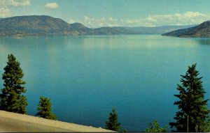 Canada Okanagan Lake View From Highway 97