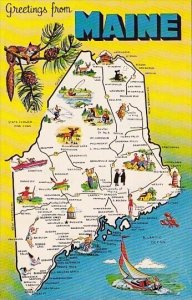 Pine Tree State Greetings From Maine