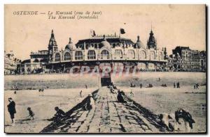 Old Postcard Ostend Belgium The Kursaal