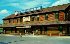 Canada Yukon Territory Whitehorse and Yukon Route Train Station