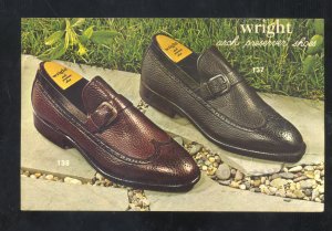 WRIGHT ARCH PRESERVER SHOE SHOES VINTAGE ADVERTISING POSTCARD HACKENSACK NJ