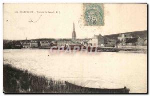 Postcard Harfleur Old Canal View