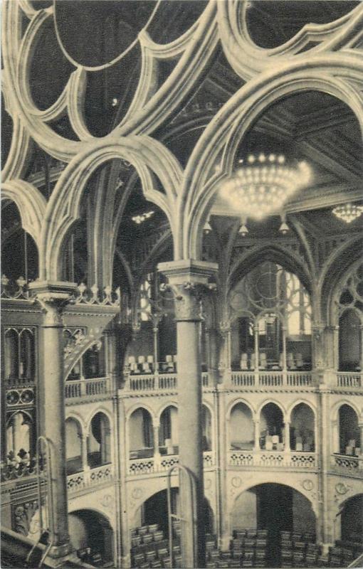 Lot 8 postcards Budapest Hungarian Parliament Building interior Hungary