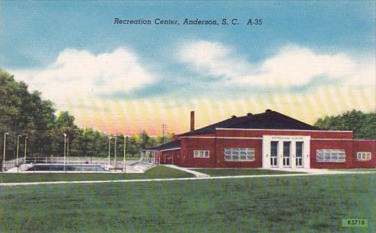 Recreation Center Anderson South Carolina