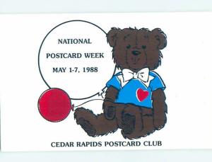 1980's POSTCARD SHOW Cedar Rapids Iowa IA H9422