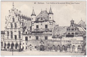 Mechelen / Malines,  Belgium, 00-10s ; Les Halles et le nouvel Hotel des Postes