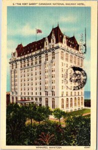 Postcard HOTEL SCENE Winnipeg Manitoba MB AO0884