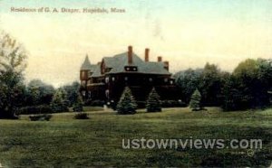 Residence of G.A. Draper - Hopedale, Massachusetts MA