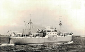 m.s. Prins Willem George Frederik Oranjelijn Ship Vintage RPPC 08.28
