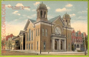 af3581 - JUDAICA vintage postcard: USA - Lancaster-