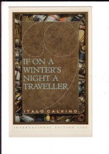 If on a Winter's Night a Traveller Novel by Italo Calvino, Book Advertising