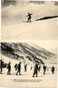 CPA Ski dans les Montagnes du Jura - Concours de MOREZ (212013)