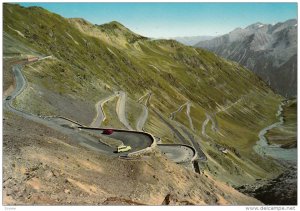 Strada dello Stelvio m. 2760 - Versante Atesino, On the border of South Tyrol...