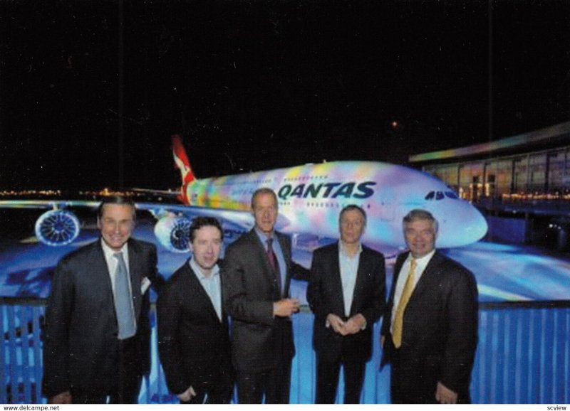 AUSTRALIA , 2008 ; First delivery QUANTAS Airbus S.A.S. A 380 Airplane