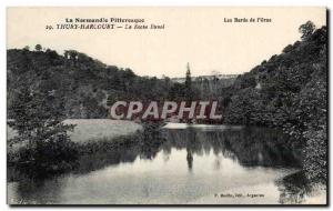 Postcard Old Thury Harcourt edges of & # 39orne The rock Bunel