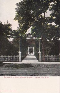 North Dakota Valley City Entrance To State Normal School