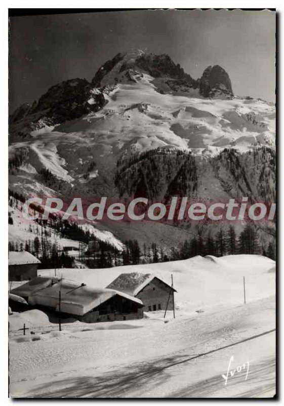 Modern Postcard Argentieres Vallee Haute Savoie village of Col des Montets an...