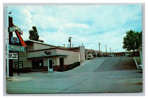 Vintage 1964 Postcard Tower Motel Parker Avenue Santa Rosa New Mexico
