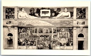 Postcard - Fresco, South Wall By D. Rivera, Detroit Institute Of Arts - Michigan