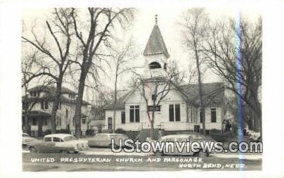 Real Photo - United Presbyterian Church in North Bend, Nebraska