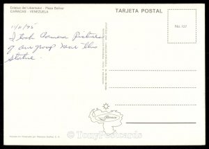 Estatua del Libertador - Plaza Bolivar