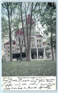 SUMMIT, New Jersey NJ ~ Early View BEECHWOOD HOTEL 1900s UDB  Postcard