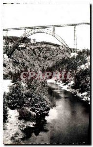 Postcard Old Viaduct Carabit Cantal
