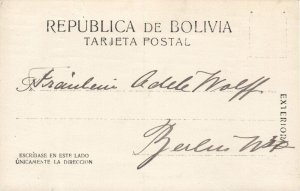 bolivia, LA PAZ (?), La Tienda Editor El Globo, Publisher (1899) RPPC Postcard