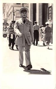 Navy Man Military Real Photo Soldier 1943 
