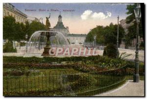 Old Postcard Sovenir Bonn Rhein A Kaiserplatz