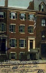 House where Lincoln Died Washington DC DC Postal used unknown