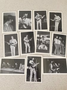 J46/ Eleven (11) The Beatles Band Postcards 1964 Olympia Stadium Detroit 229