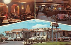 Piscataway New Jersey The Blue Fountain Diner-Restaurant, Multi-View Chrome PCU1