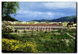 Postcard Modern Athens The Stoa of Attalos