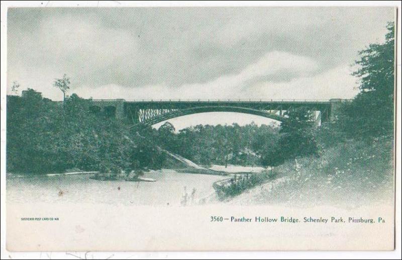 Panther Hollow Bridge, Schenley Park, Pittsburgh PA