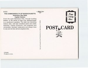 Postcard Massachusetts