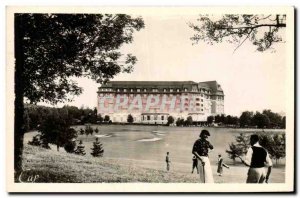 Old Postcard Vittel The grand hotel of Hermitage and golf