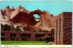 Postcard - Window Rock, Bureau Of Indian Affairs, Navajo Agency, Window Rock, AZ