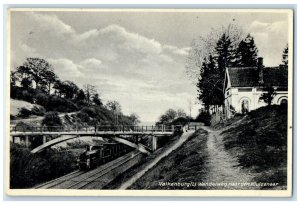 1933 Valkenburg Hiking Trail Naarden Hermit Netherlands Vintage Postcard