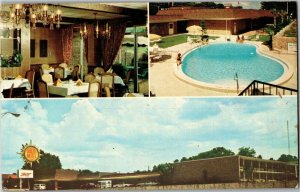 Quality Motel Parkway Tallahassee FL Muti View Vintage Postcard D28