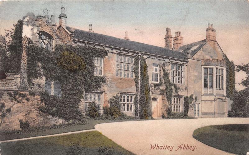 WHALLEY ABBEY LANCASHIRE UK FRITH #34330 POSTCARD 1905