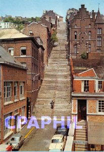Postcard Modern LIEGE: Stairs of Bueren