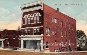 IOOF Temple - Granville, New York NY  