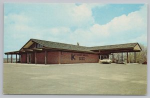 State View~Kearney Commercial Bank @ Kearney Missouri~Vintage Postcard