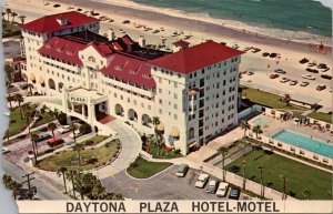 Daytona Plaza Hotel-Motel Daytona Beach FL Postcard PC471