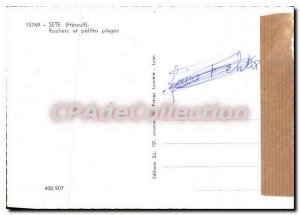 Modern Postcard Sete Rocks And Small Beaches