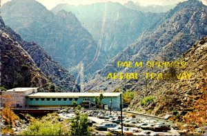 California Palm Springs Aerial Tramway The Tramway Valley Station and Parking...