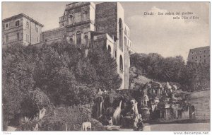 Una Veduta Del Giardino Nella Villa d'Este, TIVOLI (Lazio), Italy, 1900-1910s